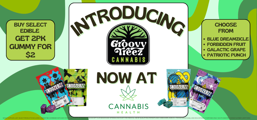 Groovy Trees Groovy Trees Now at Cannabis Health | Buy Select Edible Get 2PK Gummy for $2